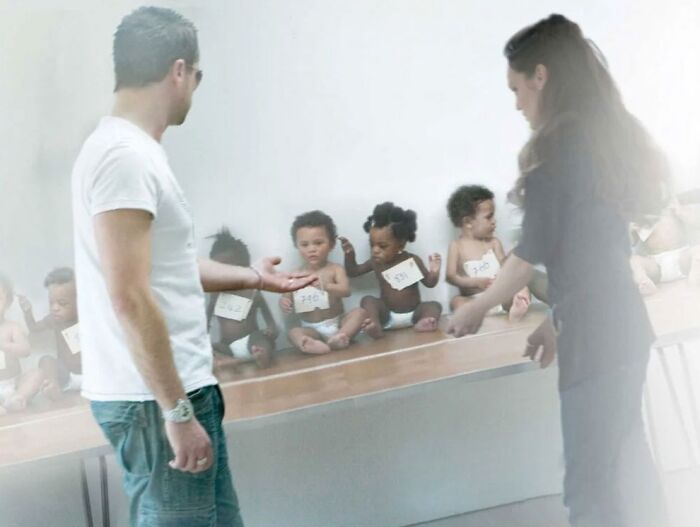 Brangelinas Visiting an Orphanage