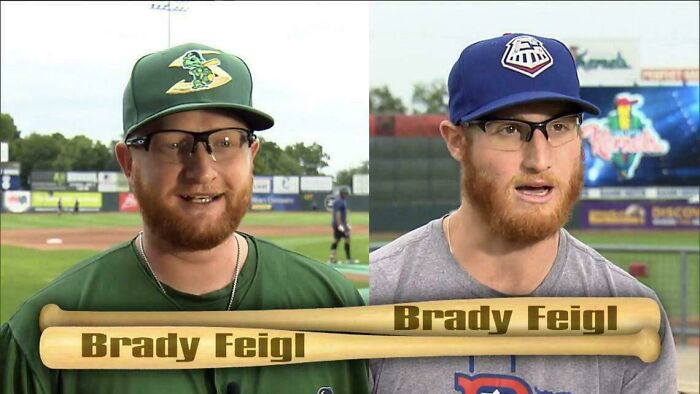 Two Red-Haired Baseball Pitchers Named Brady Feigl: The Ultimate Lookalikes