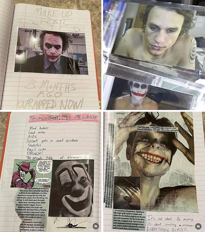 Heath Ledger’s Personal Diary From the Dark Knight Days