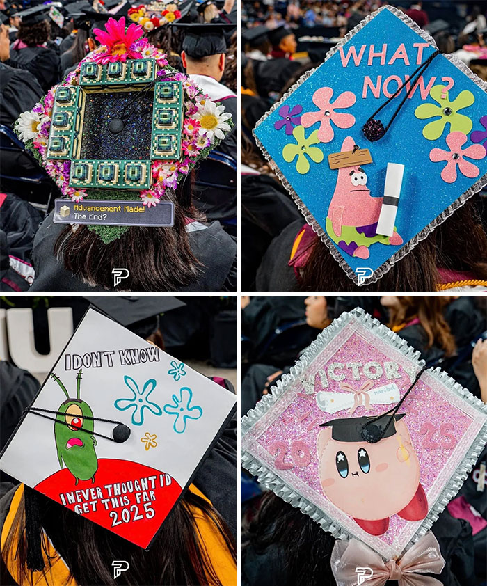 Graduates Showed Off the Coolest Cap Designs Ever