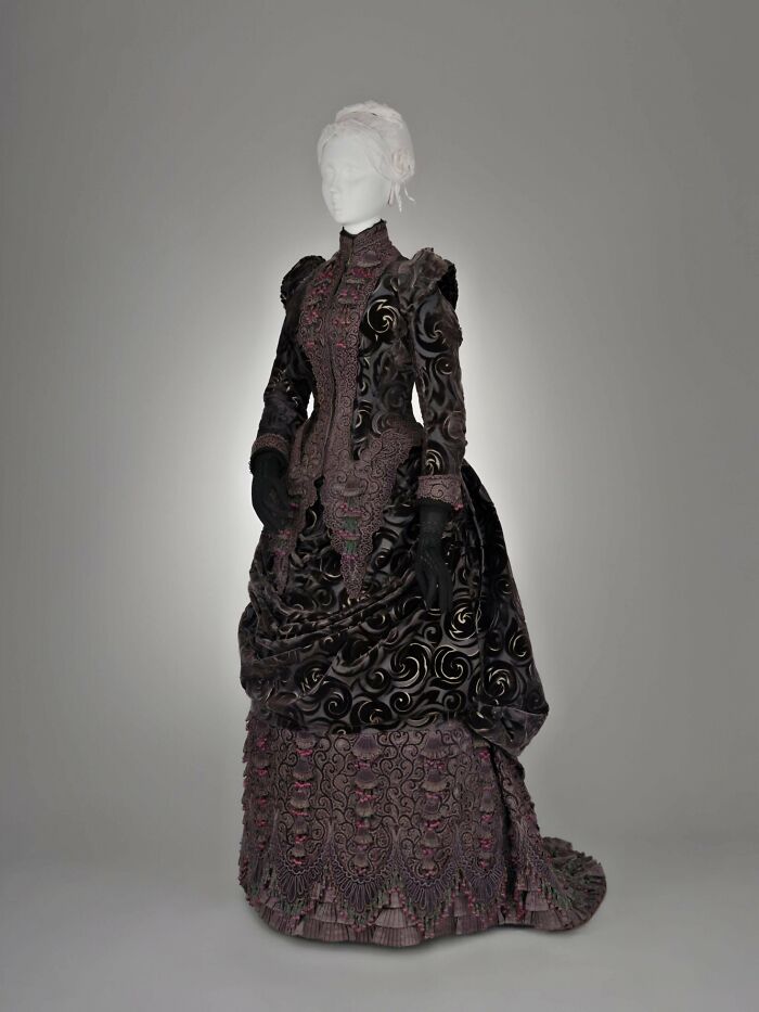 Circa 1885 Dress From France Looking Like A Royal Affair