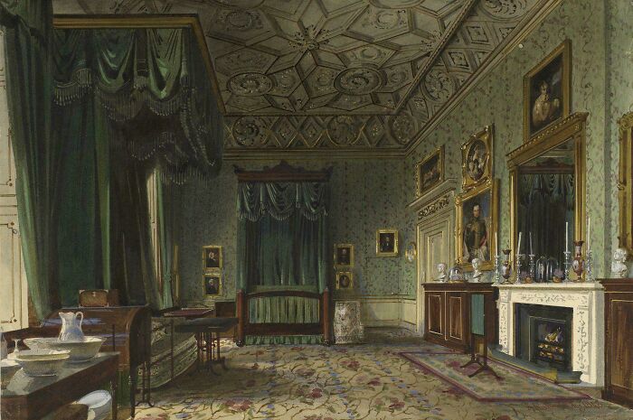 Queen Victoria’s Bedroom: Fancy Sleepover Spot At Buckingham Palace, 1848