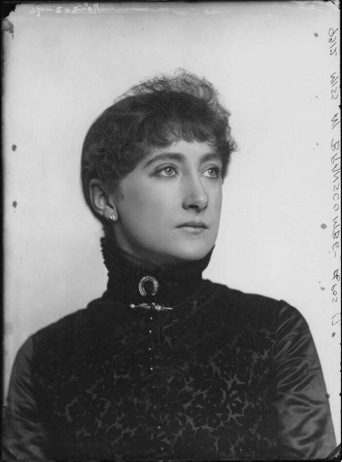 British Actress Maud Branscombe, The Belle Of 1883