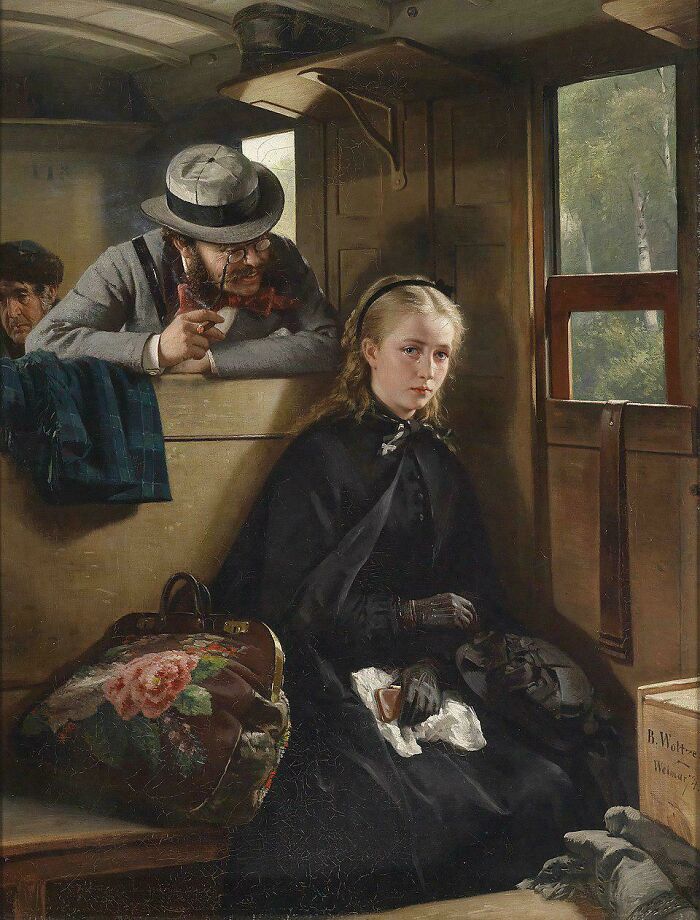 "The Irritating Gentleman": Drama With A Girl, A Man, And A Totally Ignoring Older Dude, 1874