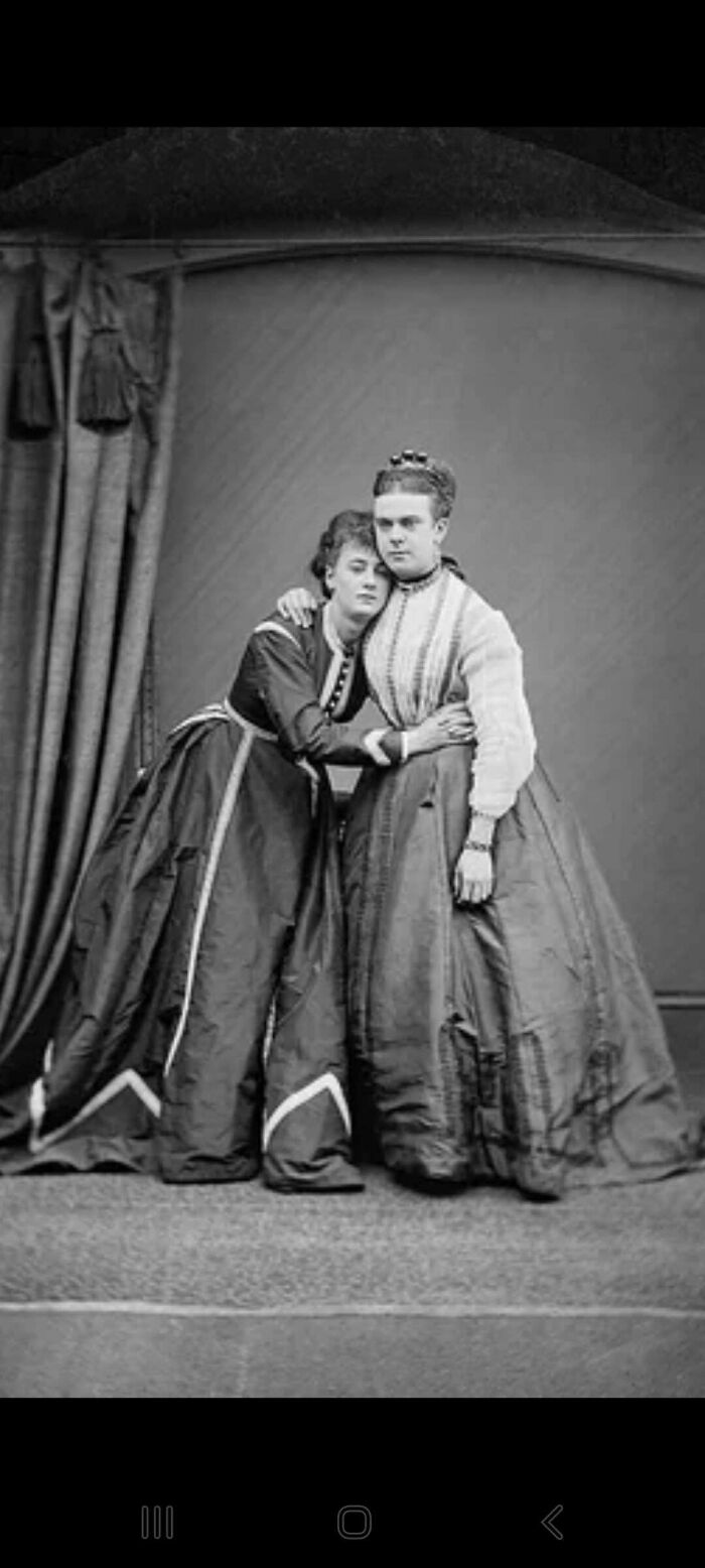 Victorian Crossdressers Frederick Park And Ernest Boulton Wearing Stunning Dresses
