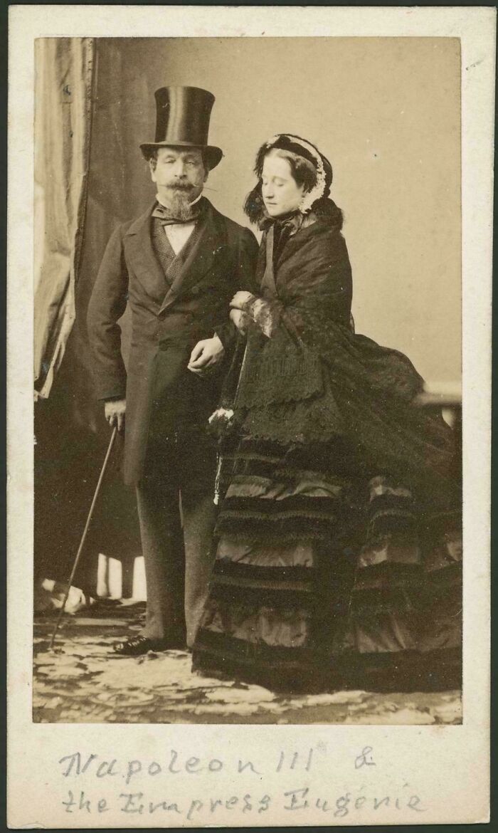 Emperor Napoleon III And Empress Eugenie Looking Extra Fancy, 1865