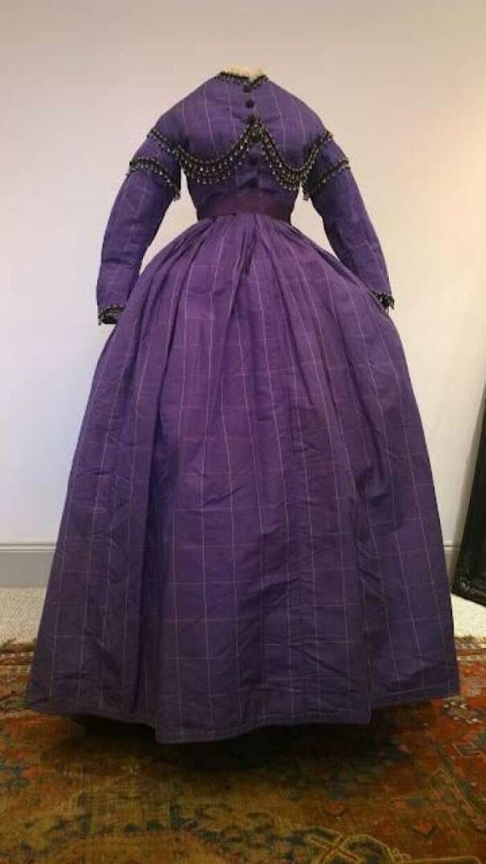 Purple Silk Dress From The 1860s That Will Make You Swoon