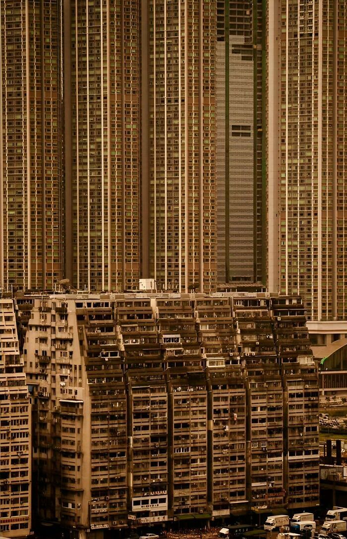 Hong Kong's Extreme 'Stack-It-Up' Living Situation