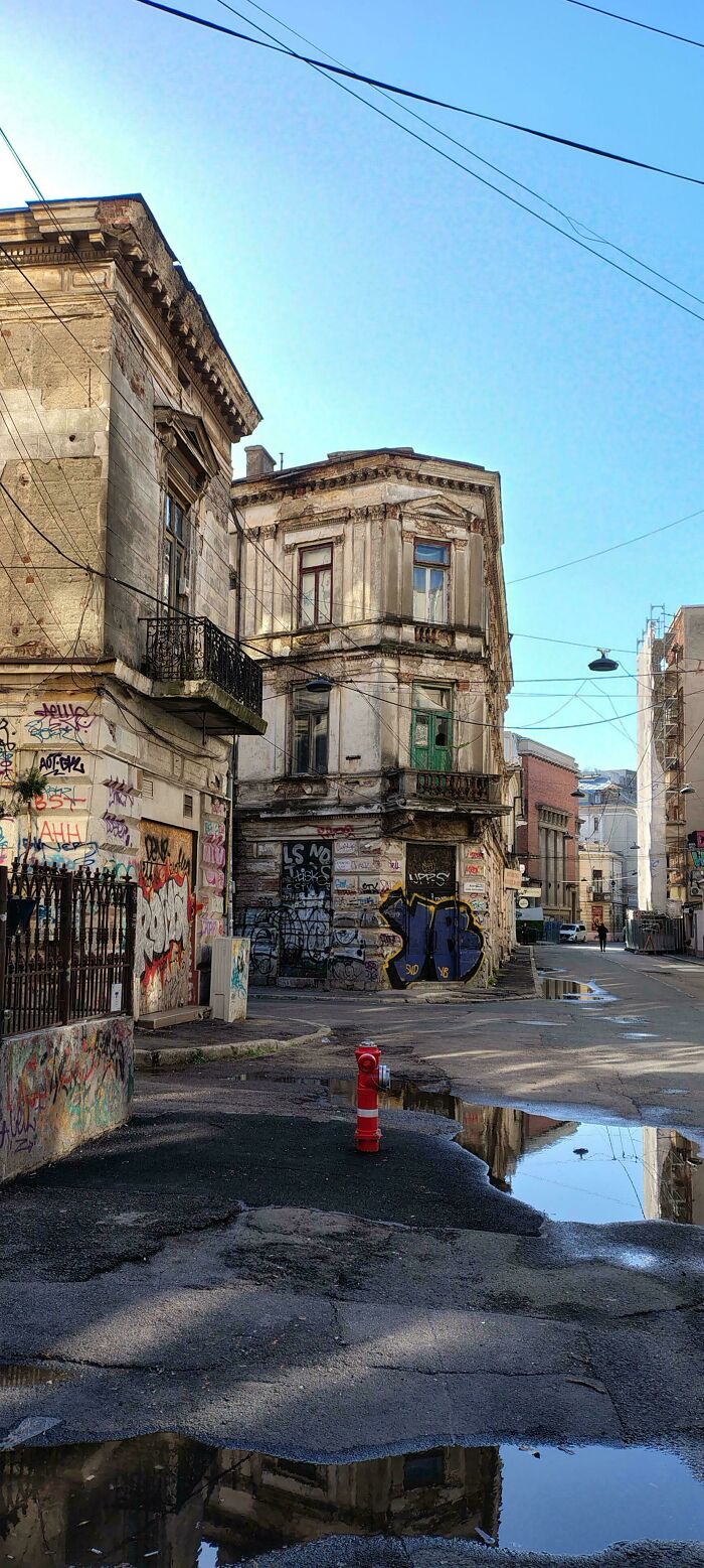 Old Town Bucharest: Historic but Heavily Crowded