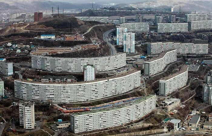 Vladivostok: City by the Sea, Surrounded by Buildings