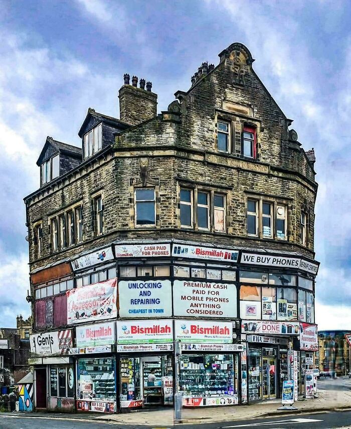 A 19th Century Stone Building in Bradford, England — Classic but Crumbling