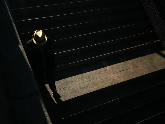 1st Place, Noir Vibes: 'Hat' by Jose Luis Morales Martin