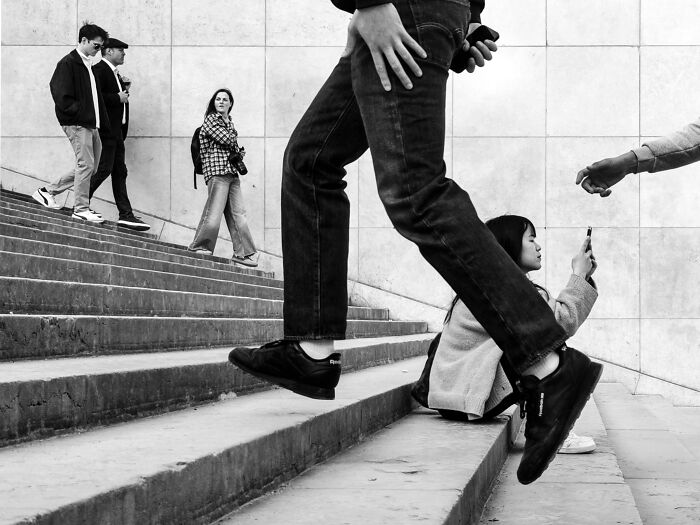 1st Place, Black & White Drama: 'In The Air' by Jose Luis Morales Martin