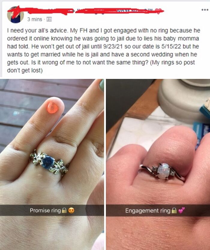 Posted In A Wedding Planning Group And It’s Peak Facebook Entertainment