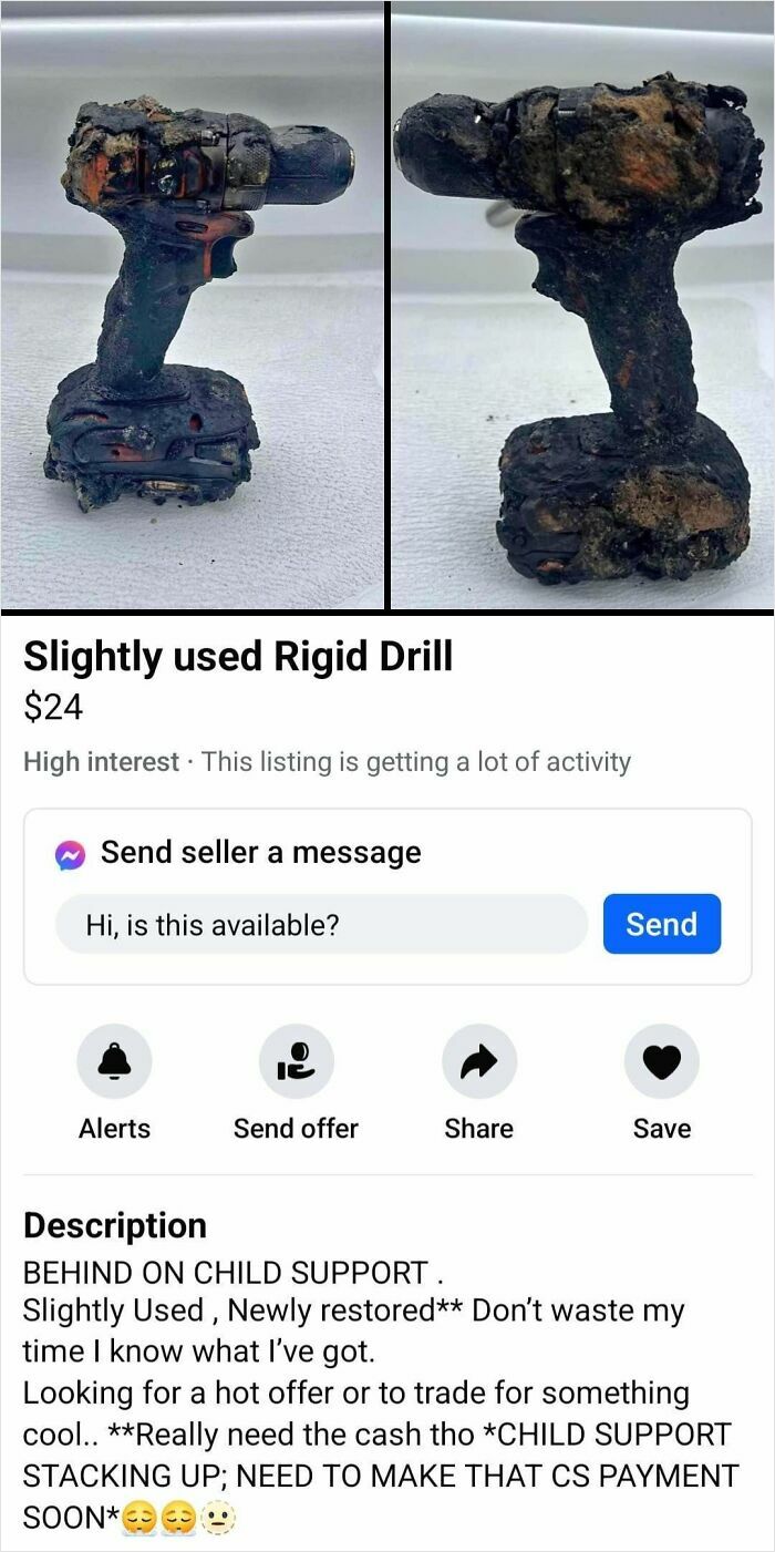 Saw This For Sale In My Area And I’m Hoping It’s A Joke