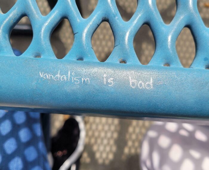 Tiny, Humble Vandalism With Big Personality