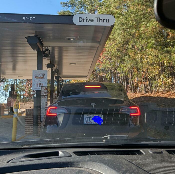 This Car Went All-In At The Chick-fil-A Drive-Thru