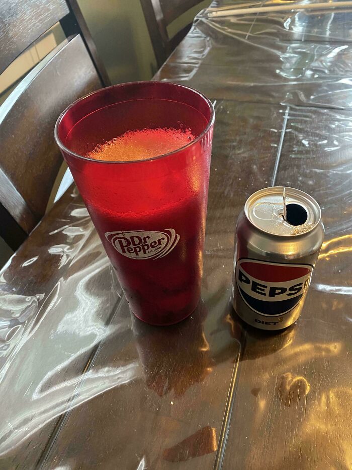 Drinking Diet Pepsi Out Of A Dr Pepper Cup—An Identity Crisis Or Pure Anarchy?