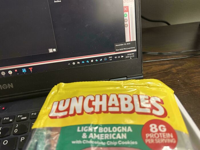 I Eat Lunchables At Night—Rebel Life Choice