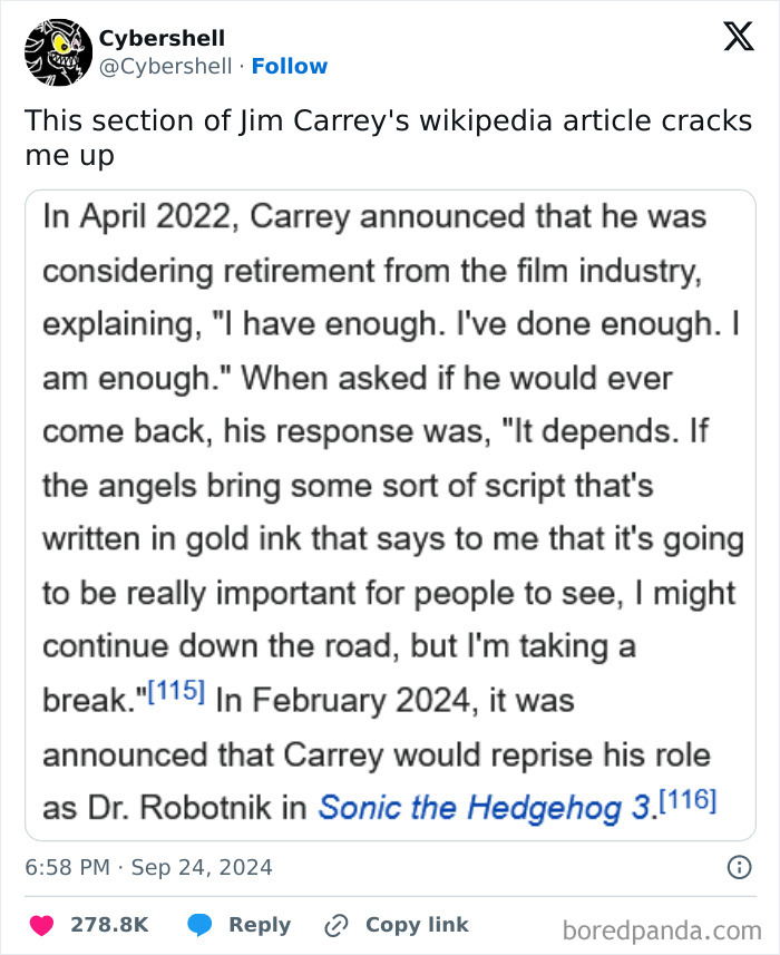 When You Spot Peak Storytelling