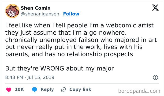 Art Major? More Like Comedy Major!