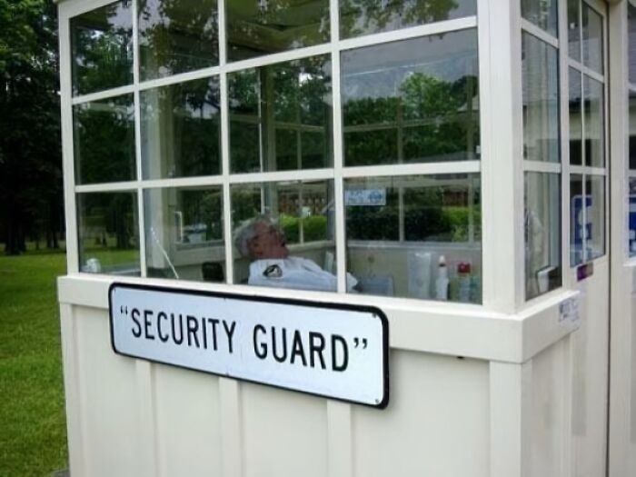 "Security Guard" or Just Decoration?