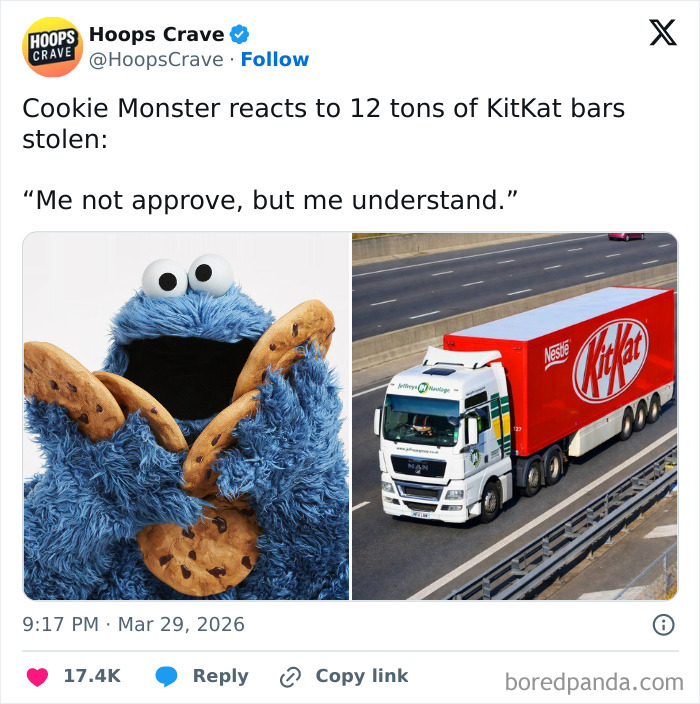 12 Tons Of KitKat Went Missing, And The Internet Lost It With Hilarious Reactions