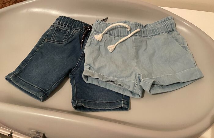 Baby Boy Shorts vs. Baby Girl Shorts: Same Size, Different Length
