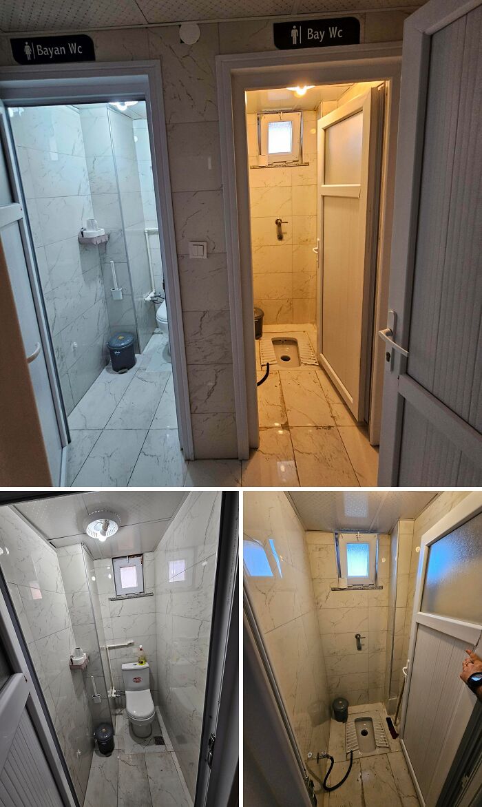 Men’s vs. Women’s Toilet at My Tiny Office: The No Guys Rule