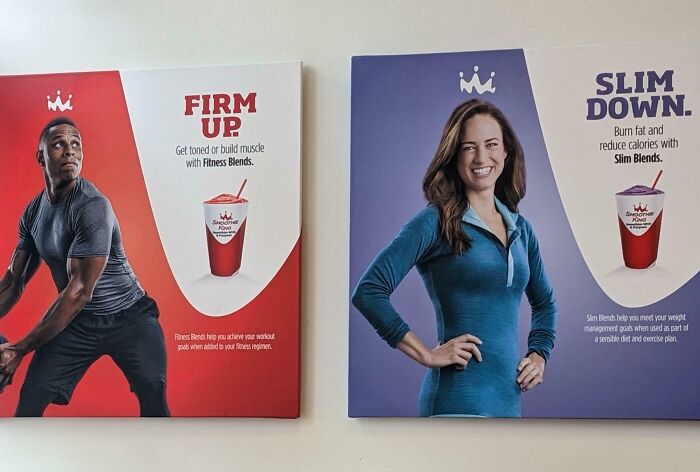 The Two Genders: Muscle Man and Skinny Queen