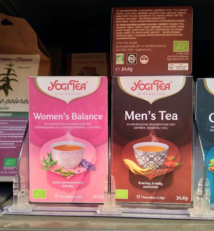 Ah, Yes, Men’s Tea. Because Men Need a Special Brew