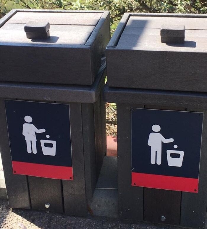 Gendered Garbage Can? Because Why Not?