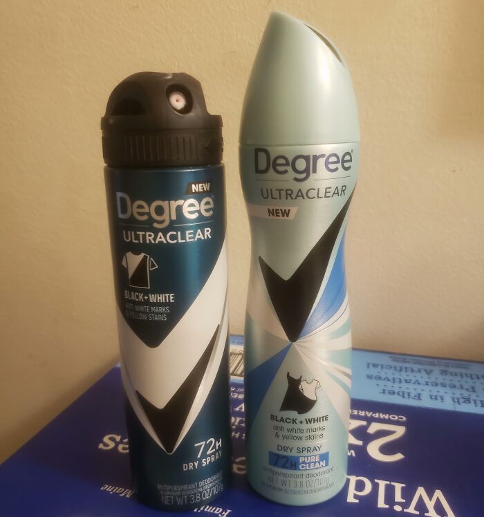 Can You Tell Which Dry Spray Deodorant Is for Women? Spoiler: The Look’s a Clue