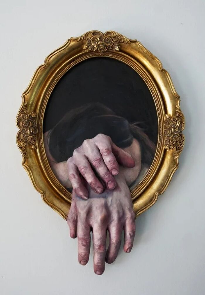 Wait, These Portraits Are Both Paintings AND Sculptures? Say What?! (31 Pics)