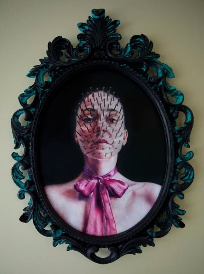 Wait, These Portraits Are Both Paintings AND Sculptures? Say What?! (31 Pics)