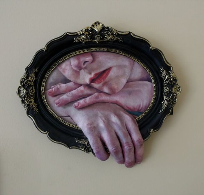 Wait, These Portraits Are Both Paintings AND Sculptures? Say What?! (31 Pics)