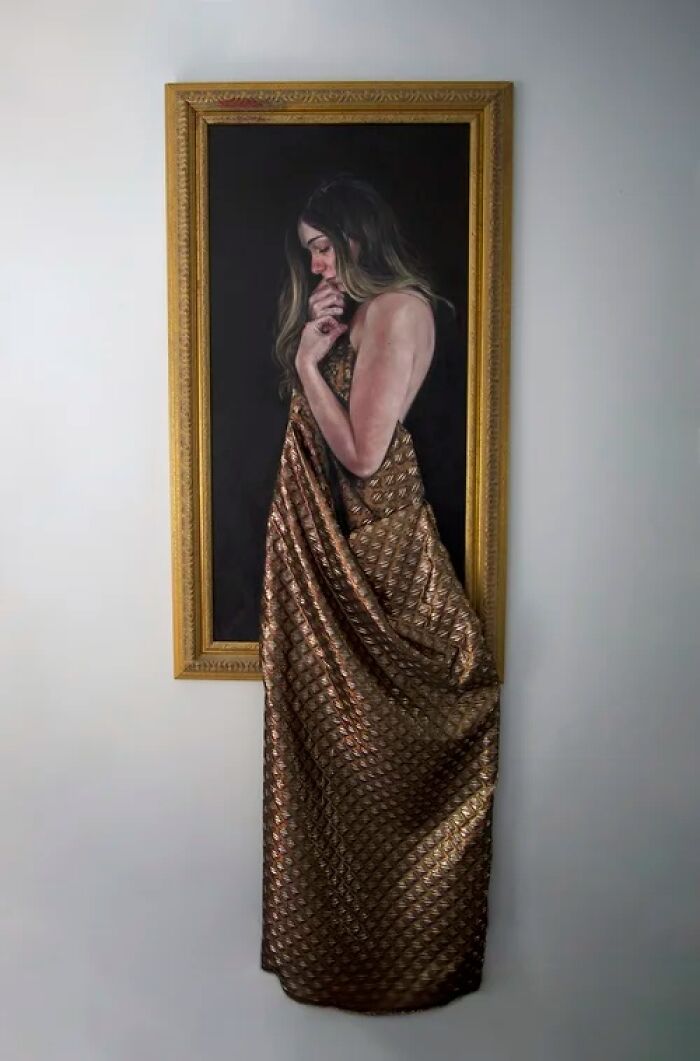 Wait, These Portraits Are Both Paintings AND Sculptures? Say What?! (31 Pics)
