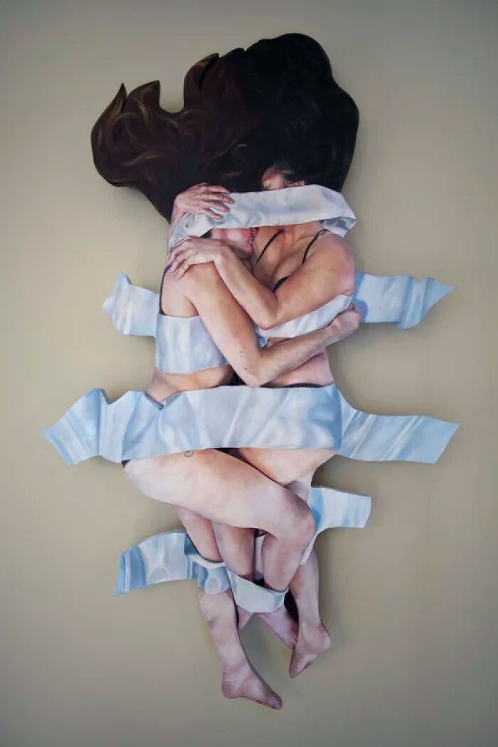 Wait, These Portraits Are Both Paintings AND Sculptures? Say What?! (31 Pics)