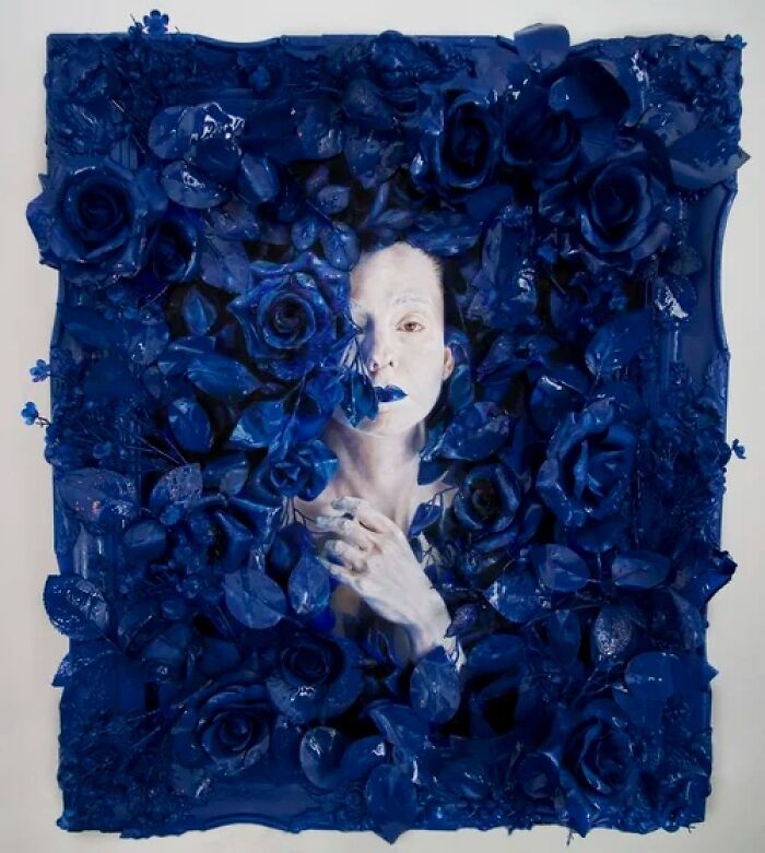 Wait, These Portraits Are Both Paintings AND Sculptures? Say What?! (31 Pics)