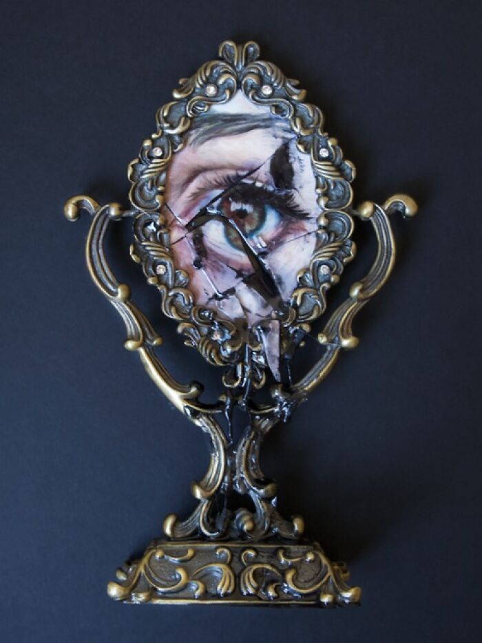 Wait, These Portraits Are Both Paintings AND Sculptures? Say What?! (31 Pics)