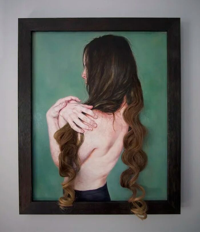 Wait, These Portraits Are Both Paintings AND Sculptures? Say What?! (31 Pics)