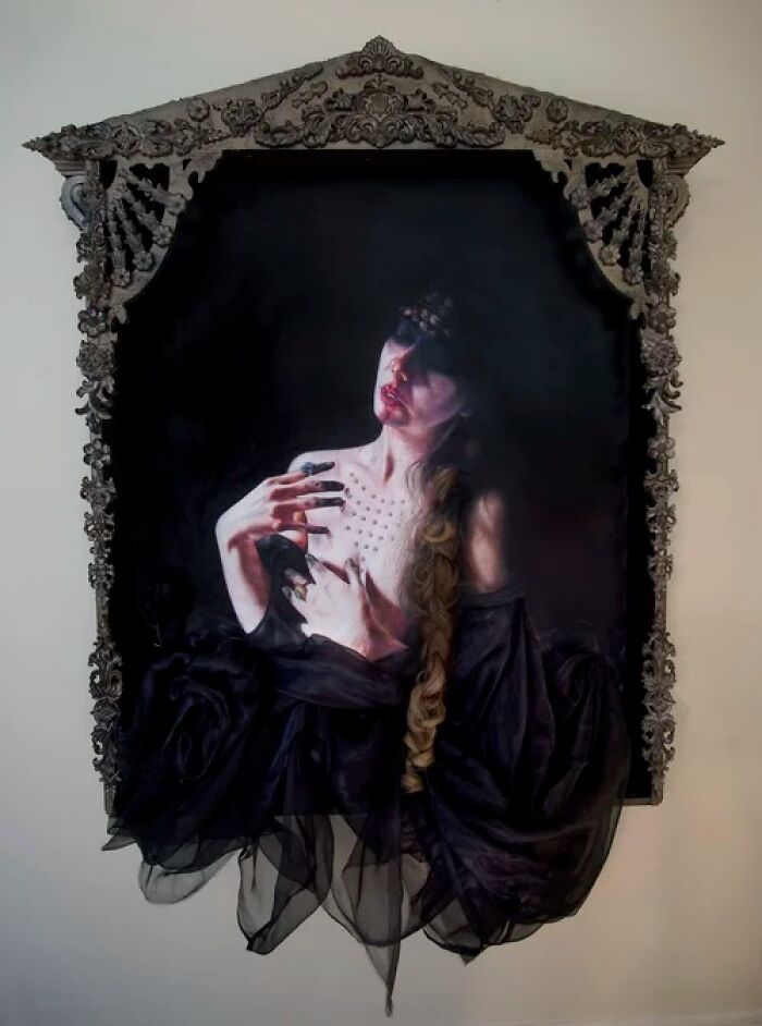 Wait, These Portraits Are Both Paintings AND Sculptures? Say What?! (31 Pics)