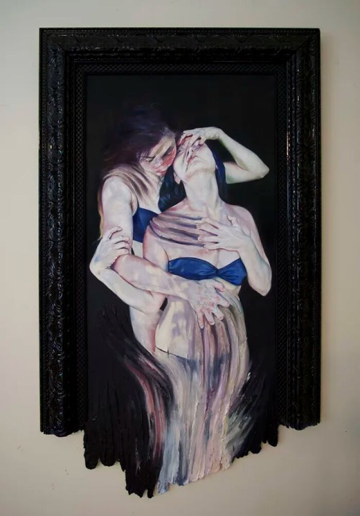 Wait, These Portraits Are Both Paintings AND Sculptures? Say What?! (31 Pics)