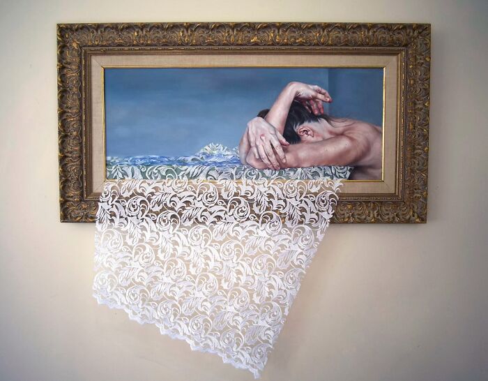 Wait, These Portraits Are Both Paintings AND Sculptures? Say What?! (31 Pics)