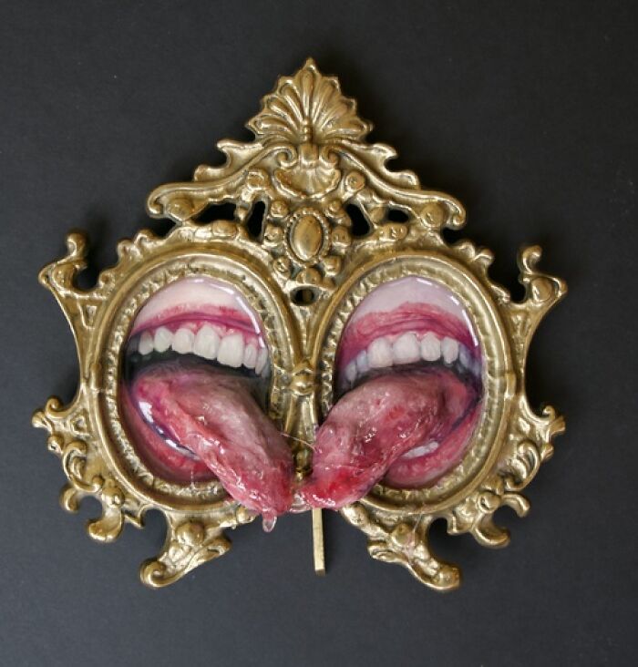 Wait, These Portraits Are Both Paintings AND Sculptures? Say What?! (31 Pics)