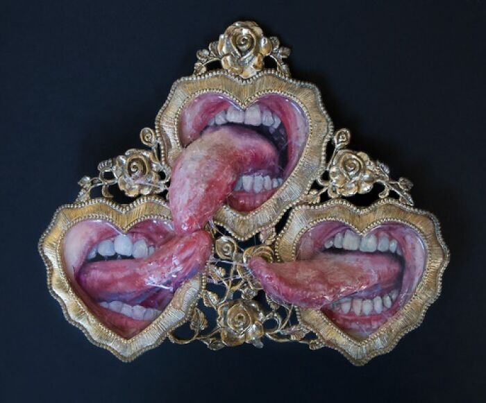 Wait, These Portraits Are Both Paintings AND Sculptures? Say What?! (31 Pics)