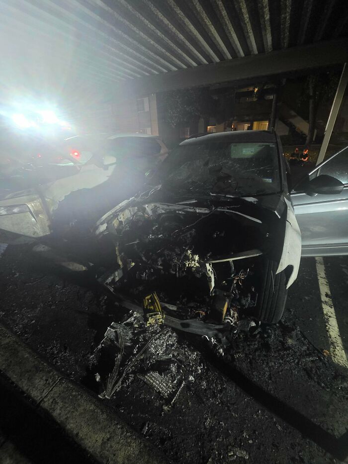 Just Moved, and Neighbor’s Kids Gave My Car a Fiery Welcome