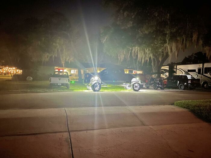 New Neighbor’s Truck: Partying Outside Every Night