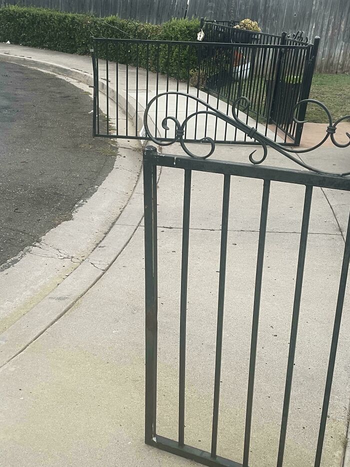 Neighbor’s Sidewalk is My Sidewalk, Permanently Blocked