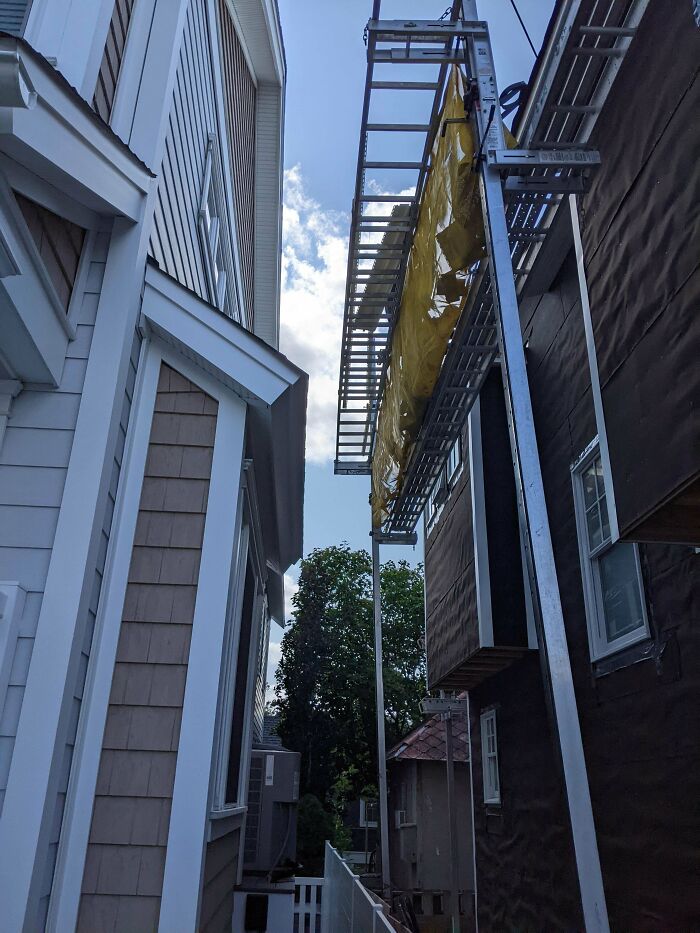 Neighbor Building Less Than 10 Feet From My House, Ignoring All the Rules